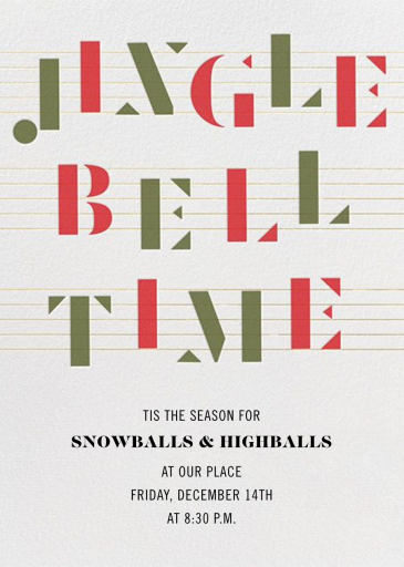 Jingle Bell Tune by Paperless Post