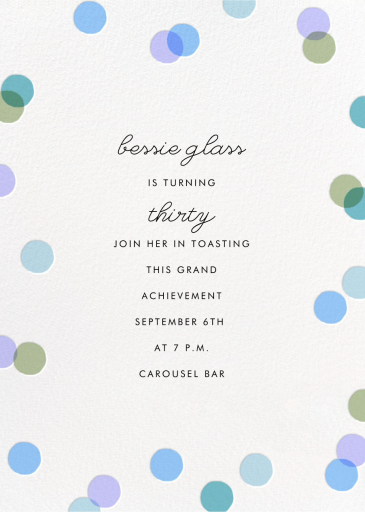 Carnaby (Tall) - Birthday Invitation by Paperless Post