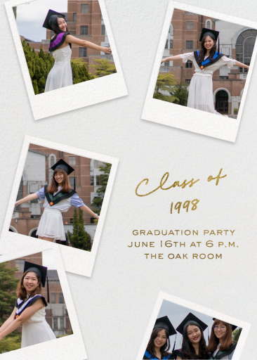 Memories on Film - Graduation Party Invitation by Cheree Berry Paper & Design