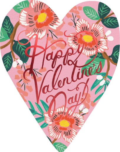 Heart Blossom Valentine's Day - Valentine's Day Invitation by Rifle Paper Co.