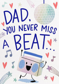 Bust a Move - Father's Day Card by Hello!Lucky