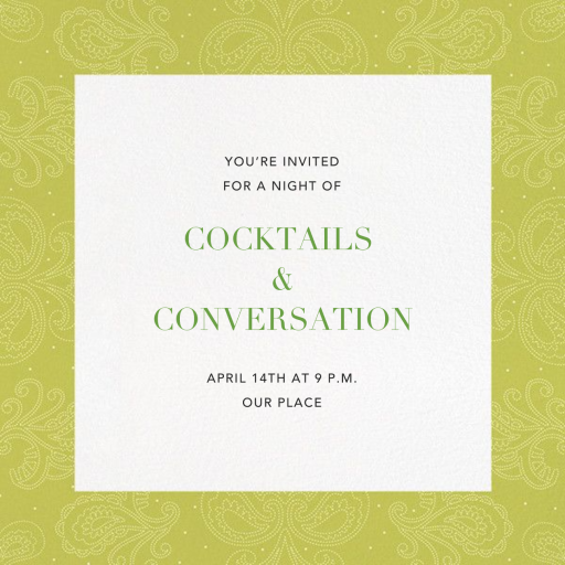 Amalfi (New) - Corporate Reception Invitation by Paperless Post