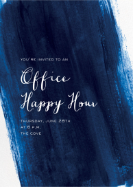 Sapphire - Happy Hour Invitation by Paper Source