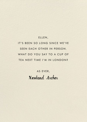 Pigeon Says Hi - Thinking of You Card by Hello!Lucky - Back