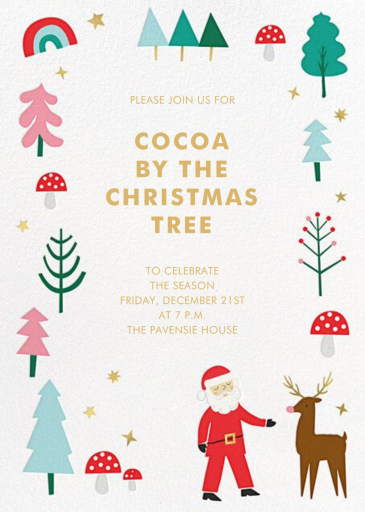 Let's Prance - Christmas Party Invitation by Meri Meri