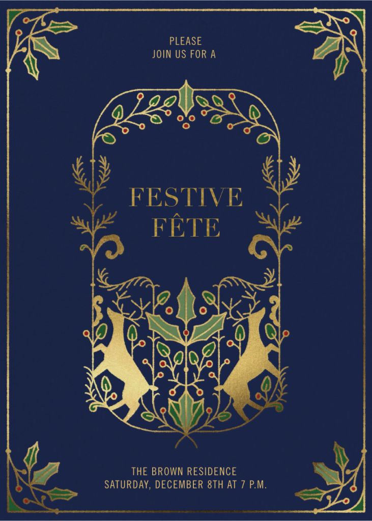 Deerly Invitation