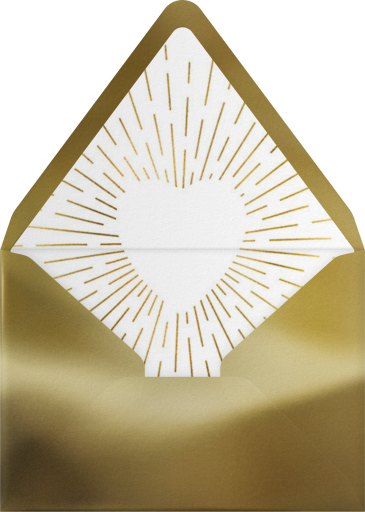 Radiant Love - Paperless Post Envelope