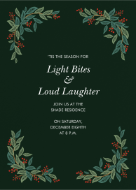 Evergreen Willowberry - Holiday Party Invitation by Rifle Paper Co.