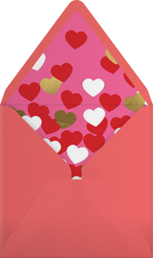 Don't Break My Candy Heart - Paperless Post Envelope