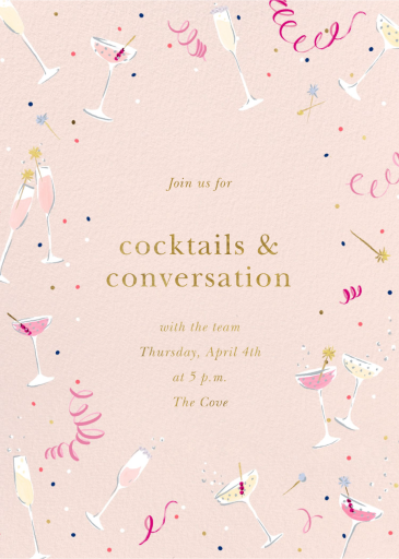 Fling Drinks - Cocktail Party Invitation by kate spade new york