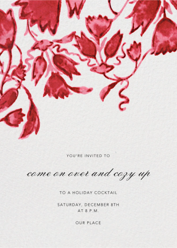 Watercolor Floral by Oscar de la Renta