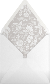 Heather and Lace Photo (Square) - Rifle Paper Co. Envelope