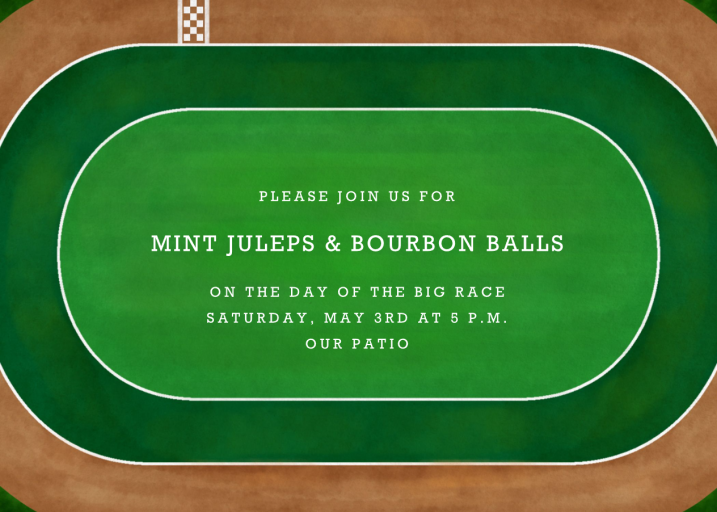 Racetrack - Get-Together Invitation by Paperless Post
