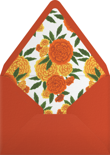 Marigolds - Paperless Post Envelope