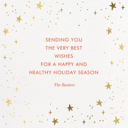 Merry and Bright Script - Holiday Card by Rifle Paper Co. - Back