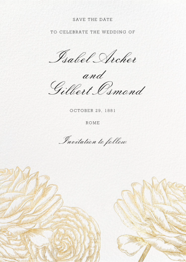 Ranunculus (Save the Date) - Save the Date by Paperless Post