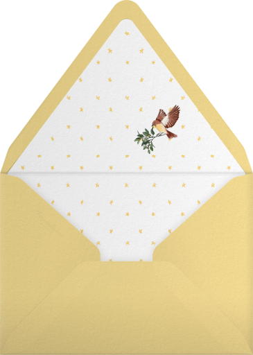Fawn Wreath - Sketch Design Studio Envelope