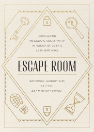 Crack the Code - Birthday Invitation by Paperless Post