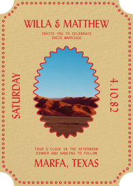 Ticket to Love by Few & Fahr Studio