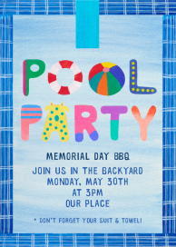 Pool Party - Invitation by Paperless Post