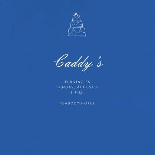 Lapis Lazuli by Paperless Post