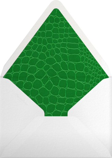 Croc Border - Paperless Post Envelope