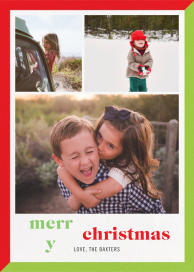 Two-Tone - Christmas Card by Paperless Post