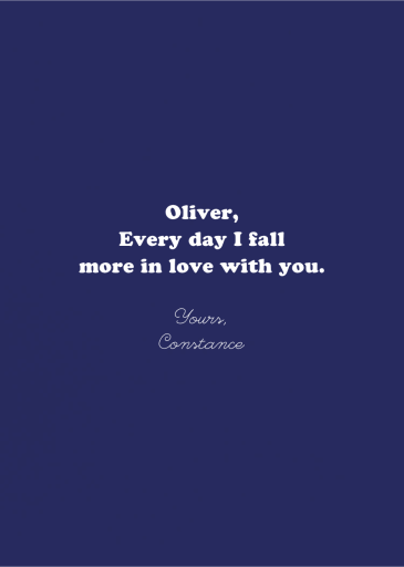 Outta This World - Valentine's Day Card by Party Mountain - Back