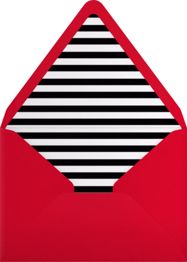 Many Many Many Thanks - Paperless Post Envelope