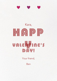 Triple Hearts - Valentine's Day Card by Paperless Post