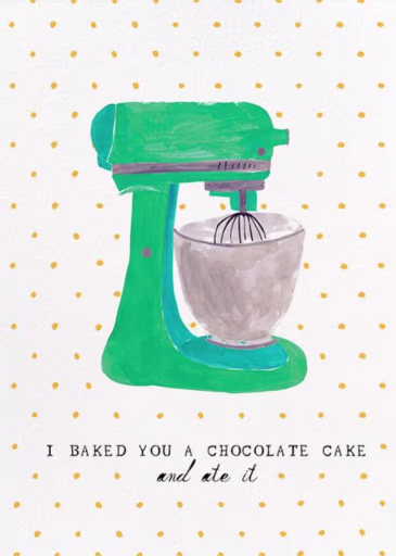 Kitchen Aid - Birthday Card by Mr. Boddington's Studio