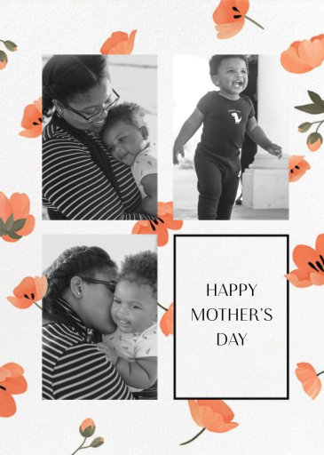 Cascading Poppies by Paperless Post