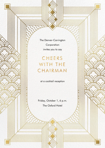 Ruhlmann - Dining & Drinks Invitation by Paperless Post