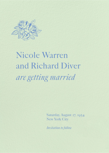 Adornment - Save the Date by Paperless Post