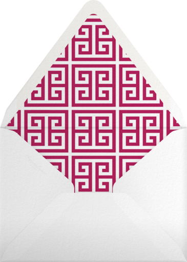 Greek Key (Stationery) - Jonathan Adler Envelope