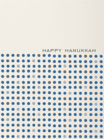 Hannukah Dots - Hanukkah Card by Paperless Post