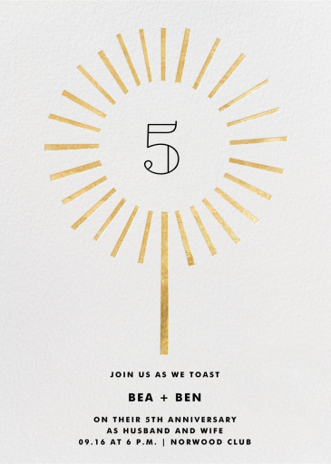 Year of the Sparkler - Party Invitation by Paperless Post