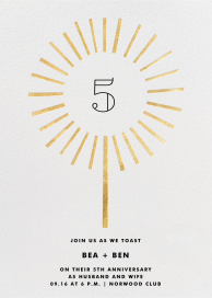 Year of the Sparkler - Celebration Invitation by Paperless Post