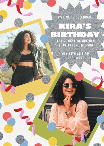 Instant Nostalgia - Birthday Invitation by Paperless Post