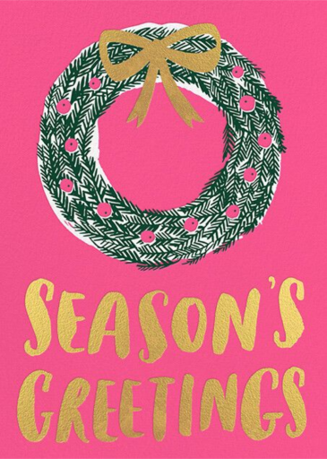 Berry Wreath - Christmas Card by Hello!Lucky