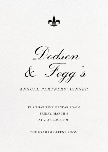 Blanc - Corporate Reception Invitation by Paperless Post