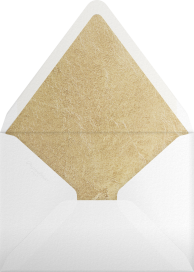 Glint of Gold - Paperless Post Envelope