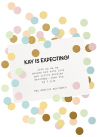 Throw Confetti - Baby Shower Invitation by Paperless Post