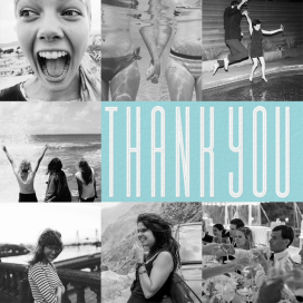 Pictures of Gratitude - Thank You Card by Paperless Post