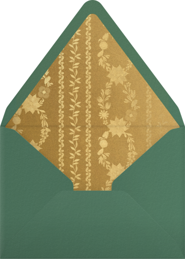 Holiday Hearth - Martha Stewart Envelope