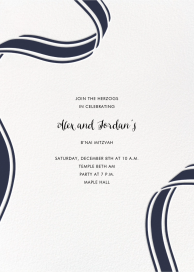 Ellis Hall II - Bar & Bat Mitzvah Invitation by kate spade new york