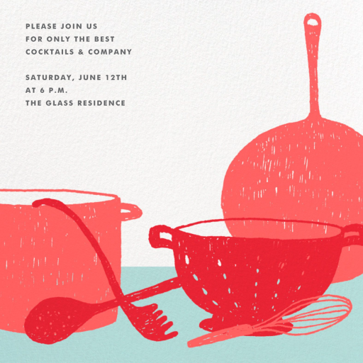 What’s Cooking? - Square - Invitation by Paperless Post