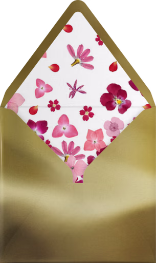 Love is in Bloom - Paperless Post Envelope