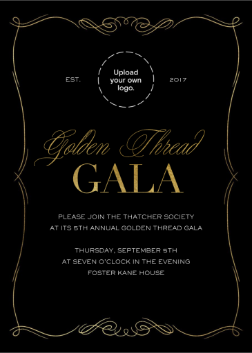 Grand - Fundraiser Invitation by Paperless Post