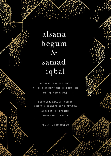 Brink - Printable Invitation by Kelly Wearstler